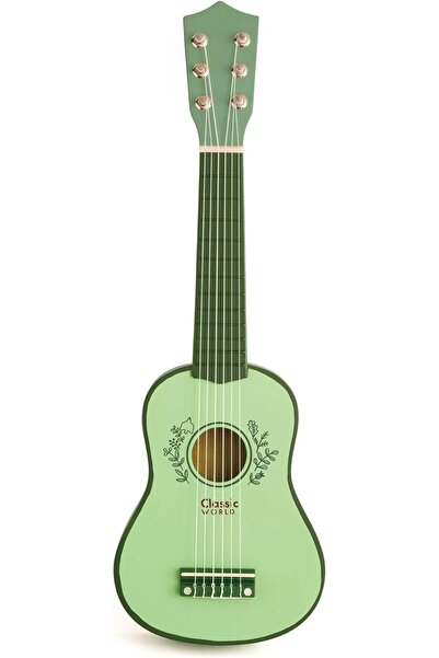 Classic World Mini Musician: Wooden Vintage Toy Guitar it’s a toddler musical...