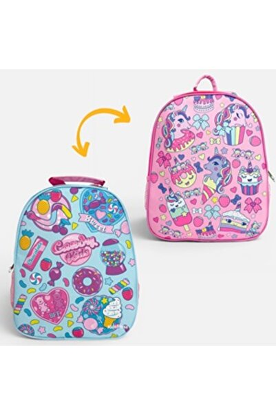 OEM Kindergarten Backpack Baby blue & Pink