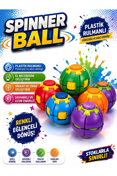 Generic Brand Imported Boxed Display Boxed 1. Quality Spin Ball Bearing Rubbe...