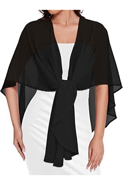 GENERAL Gosunny Women's Chiffon Shrugs Scarves and Wrap for Evening Dress She...