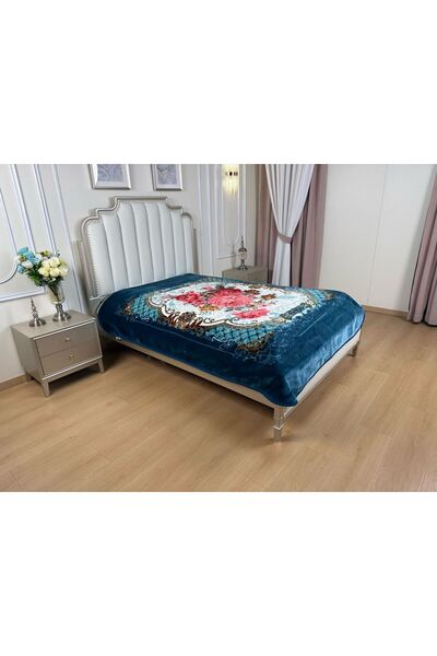 Brides Winter Fleece Blanket with Laser Print -4 Kg, Size 220*180