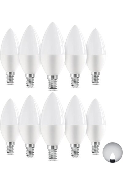 Generic Super Bright E14 7W Led Candle Light Bulbs White 6500K, Energy Saving...