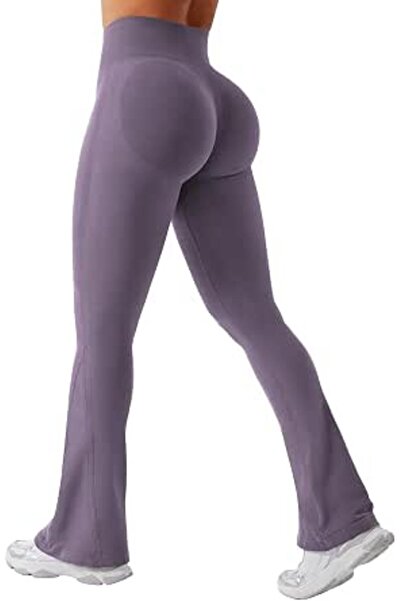 GENERAL YEOREO Boost Mini Flare Leggings Womens Workout Booty Lifting Legging...