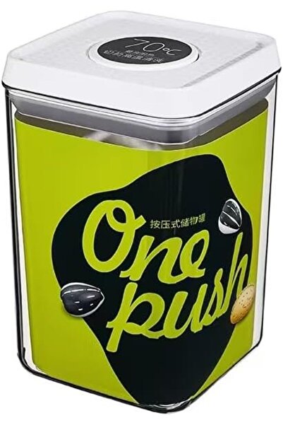 Generic New BPA Free Food Container - Push Button Airtight Food Storage - Squ...
