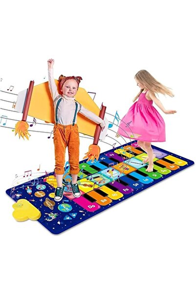 Soofam Musical Piano Mat, Duet Keyboard Music Mat 20 Keys Floor Piano with 8 ...
