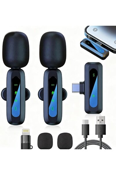 ELEPHANTBOAT ® Mini Microphone for iPhone Android Camera iPad USB-C, Noise Ca...