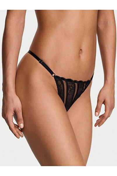 Victoria's Secret Desire Lines İşlemeli Ayarlanabilir V-String Külot