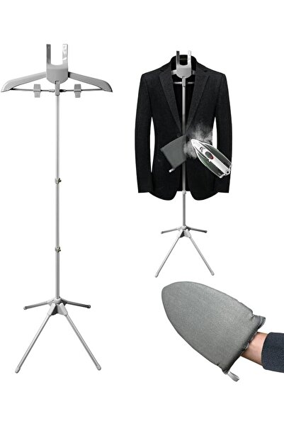 Generic Garment Steamer Hanger with Ironing Glove, Portable Steamer Rack for ...