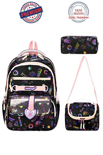 great bags Ultra-Luxury Water-Resistant Girls' Primary School Bag with Back S...