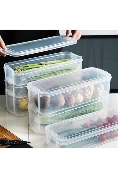 Generic WBY Fridge Organizer, Food Storage Container, Wambory 6L 3Tiers Stack...