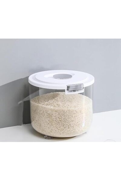 Generic Rice Storage Container Bin, Large Airtight Food Container with Lid an...
