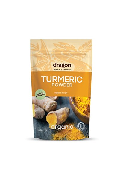 Dragon Superfoods Βιολογική Σκόνη Κουρκουμά (Curcuma) 150 γρ.