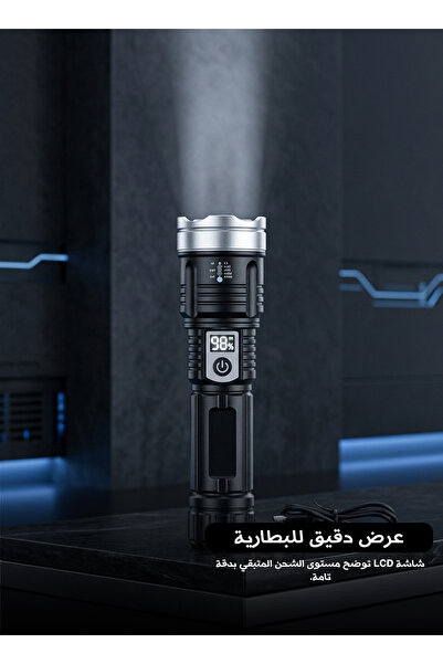 Flashlight Freinds High Power Rechargeable Flashlight, Ultra Bright Long Rang...
