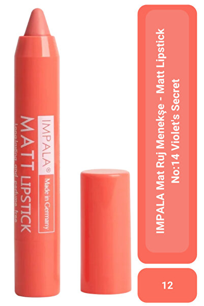 IMPALA Matte Lipstick Baby Pink - Matt Lipstick No:12