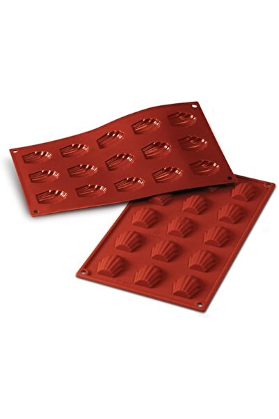 Generic Silikomart Classic 15 Mini Madeleines Silicone Baking Mold, Made In I...