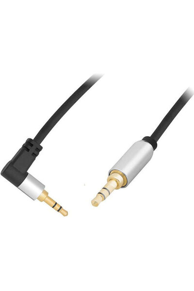 Blow Καλώδιο Jack 3.5mm Αρσενικό - Jack 3.5mm Αρσενικό Μαύρο 1μ