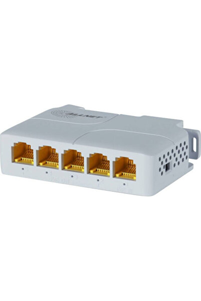 ALLNET Μη διαχειριζόμενος διακόπτης L2 PoE++ με 4 θύρες Gigabit Ethernet (1Gbps)
