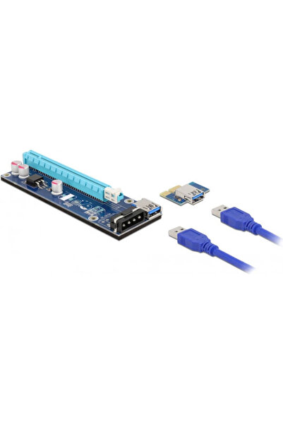 DELOCK PCI Express x1 σε x16 με USB 60 εκ. (41430)