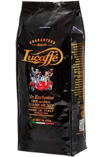 lucaffe Καφές Εσπρέσο Αράμπικα Μίστερ Αποκλειστικοί Ολόκληροι Κόκκοι Καφέ 1 κιλό