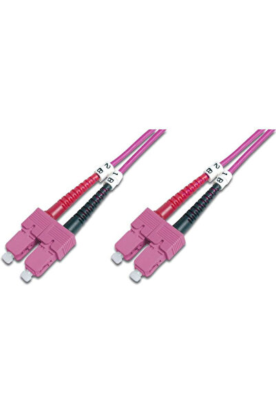 Digitus Καλώδιο Οπτικών Ινών 3μ Ροζ Κωδικός: DK-2522-03-4