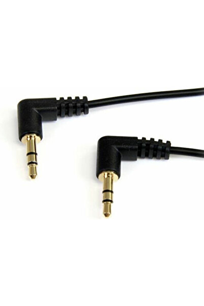 startech Καλώδιο Jack 3.5mm Αρσενικό - Jack 3.5mm Αρσενικό Μαύρο 0.9μ MU3MMS2RA