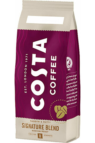 Costa Coffee Καφές Εσπρέσο Signature Μεσαίου Ψησίματος Ολόκληροι Κόκκοι 1 κιλό