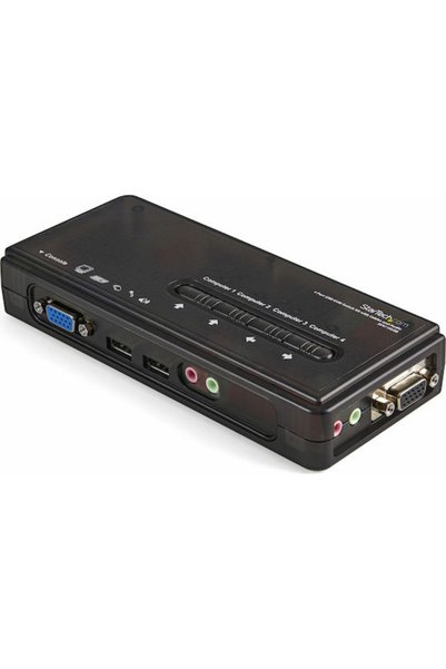 startech SV411KUSB Διακόπτης KVM & Δεδομένων με Ήχο USB VGA
