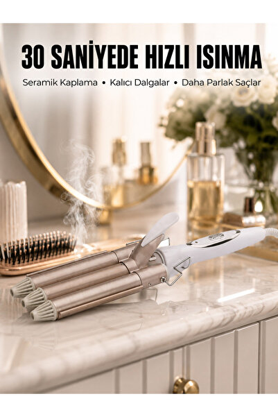 pınaxar Wag Maşa Professional Hair Styler with Ion Feature and Heat Levels, N...