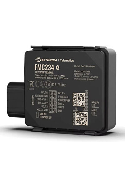 Teltonika FMC234 Αδιάβροχο IP67 Συσκευή εντοπισμού GPS με GSM 4G για Αυτοκίνη...
