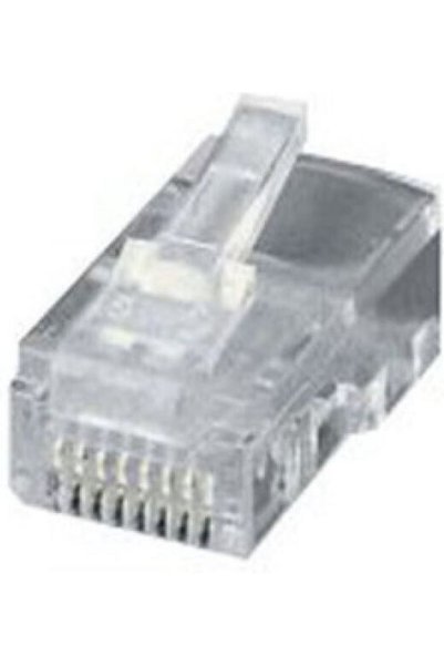 EQUIP Βύσμα RJ-45 100 τεμάχια Διαφανές (121151)