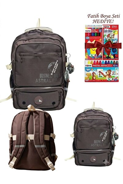 ASTRAL 7-Section Middle School Bag with Full Lining Inside, Waterproof