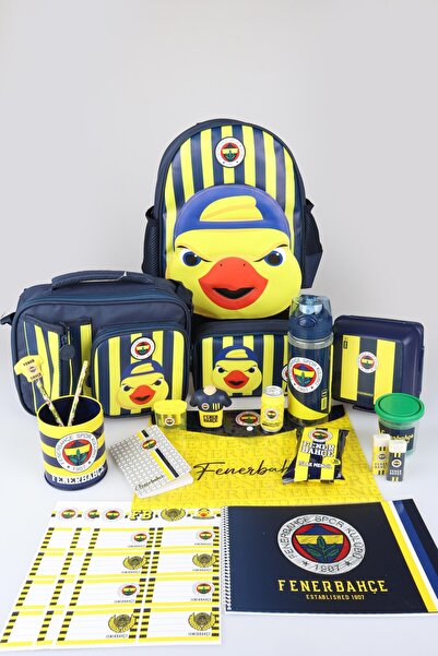 Fenerbahçe X Dekomus Licensed Yellow Collection Full Stationery Set 3D Printe...