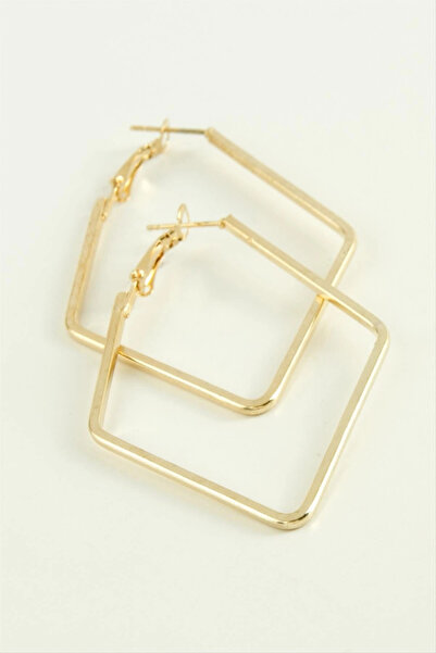 Mercansa Polygonal Hoop Earrings 7 cm