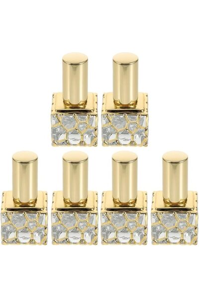KASTWAVE 6 Pcs Glass Travel Perfume Bottle Refillable, 10ml Small Perfume Spr...