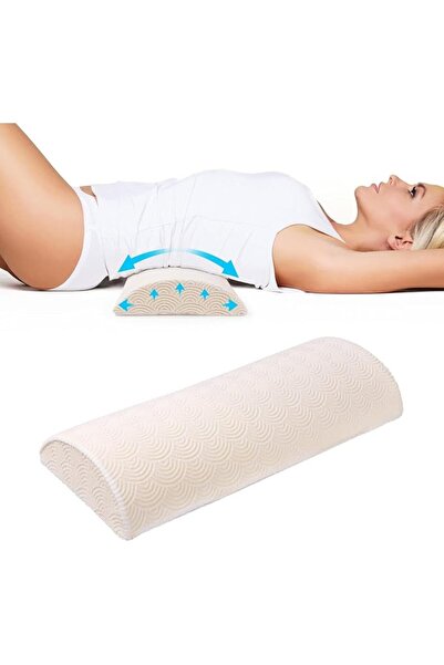 KASTWAVE Lumbar Pillow for Sleeping, Soft Memory Foam Support Cushion for Bed...