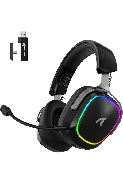 SiLabor X Attack Shark سماعة ألعاب لاسلكية خفيفة الوزن ATTACK SHARK G800 مع إ...