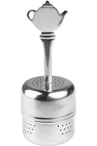 ALMEKAQUZ Stainless Steel Tea Infuser, Teapot Shaped Strainer, Steeper for Lo...