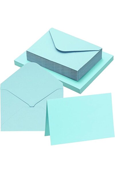 PATIKIL 4 x 6 Blank Greeting Cards and Envelopes, 20Sets Half Fold Note Cards...
