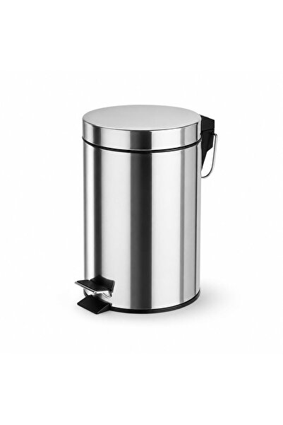 Blackstone Stainless Steel Pedal Bin with Soft-Close Lid, 8 L Hands-Free Foot...