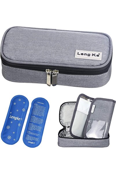 Arabest Cooler Travel Case,for Personal Items Storage,2-Piece Ice Packs,Water...