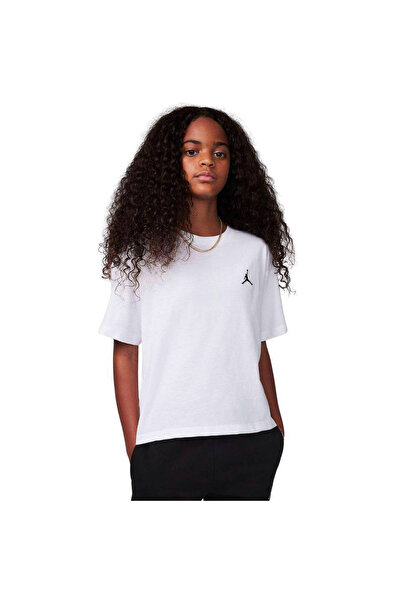 JORDAN MJ BRKLYN ESSENTIALS SS TEE 45D311-001 Λευκό 13-15(XL)