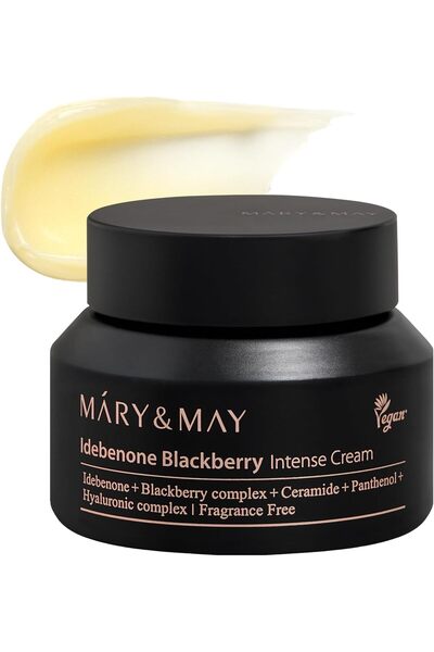 Mary&May Idebenone Blackberry Complex Intensive Cream 70g 2.46 fl oz, for Ant...