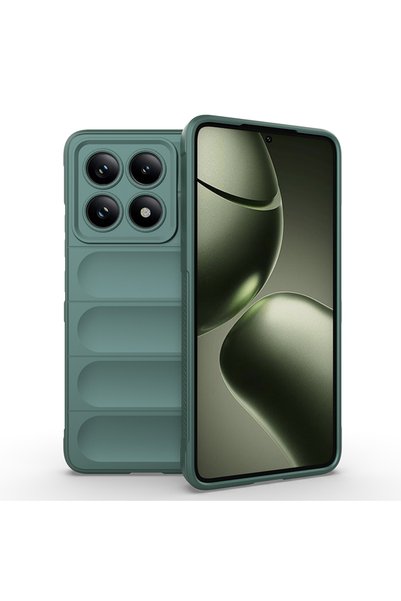 Kılıfist Xiaomi 14t Case with Camera Protection, Flexible Silicone with Finge...