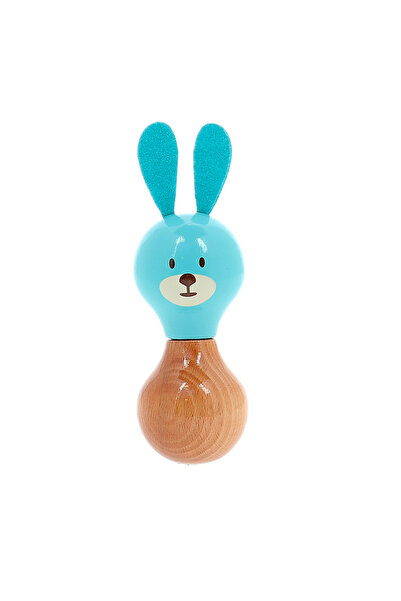 Vilac Dřevěné maracas chrastítko pro miminka - Raoul Bunny - Vilac, 6 x 6 x 1...