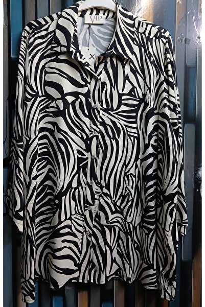 VİPP BÜYÜK BEDEN Women's 58 Size Cotton Shirt