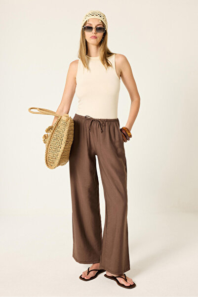 Touché Privé High Waist Loose Leg Pants