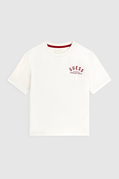 Guess Erkek Çocuk Beyaz Tshirt