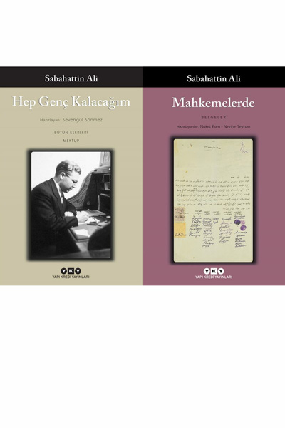 Yapı Kredi Yayınları Hep Genç Kalacağım ve Mahkemelerde (Sabahattin Ali)