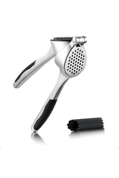 Aputue Garlic Press, Professional Stainless Steel Mincer and Crusher, Heavy D...