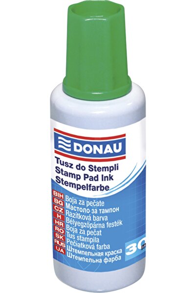 donau Stamp Ink, 30Ml, - Green